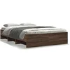 Image de Bedframe zonder matras bewerkt hout bruin eikenkleur 120x190 cm3295701