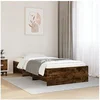 Image de Bedframe zonder matras hout gerookt eikenkleurig 90x190 cm3295706