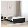 Image de Bedframe bewerkt hout zwart 75x190 cm3295710