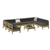 Image de 10-delige Loungeset met kussens geïmpregneerd grenenhout3299602