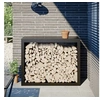 Image de Haardhoutrek 100x40x80 cm staal zwart850975