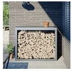 Image de Portant de bois de chauffage 100x40x80 cm acier galvanisé