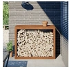 Image de Etagère à bois 100x40x80 cm acier résistant aux intempéries
