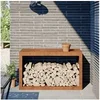 Image de Brandhoutrek 100x40x60 cm weervast staal850988