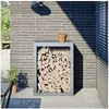 Image de Haardhoutrek 60x40x80 cm gegalvaniseerd staal851001