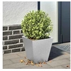 Image de Jardinière 30x30x30 cm acier galvanisé, jardinière d'extérieur, boîte à fleurs, boîte de jardin, jardinière de patio, 851048