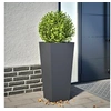 Image de Jardinière anthracite 35x35x75 cm acier, jardinière d'extérieur, boîte à fleurs, boîte de jardin, jardinière de 851084