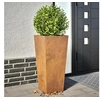 Image de Jardinières 2 pcs 35x35x75 cm acier corten, jardinière d'extérieur, boîte à fleurs, boîte de jardin, jardinière de 851093
