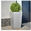 Image de Jardinière 45x45x75 cm acier galvanisé, jardinière d'extérieur, boîte à fleurs, boîte de jardin, jardinière de patio, 851104