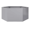 Image de Jardinière hexagone 104x90x45 cm acier galvanisé