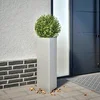 Image de Jardinière triangulaire 30x26x75 cm acier galvanisé 851153