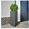 Image de Jardinières 2 pcs anthracite triangulaire 40x34,5x70 cm acier 851162