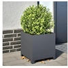 Image de Jardinière anthracite 40x40x40 cm acier, planteur, jardinière de patio, bac à fleurs, jardinière d'extérieur, boîte à 851203