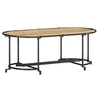 Image de Table basse 110x55x40 cm bois de manguier massif brut