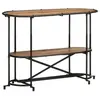 Image de Table console 110x42x76 cm bois massif d'acacia, bout de canapé, table console de couloir, table console de salon, 4013501