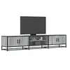 Image de Meuble TV sonoma gris 210x35x41 cm bois d'ingénierie, support TV, buffet TV, meuble multimédia, banc TV, meuble hifi, 3300783
