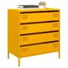 Image de Buffet jaune moutarde 68x39x73,5 cm acier laminé à froid