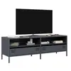 Image de Meuble TV anthracite 135x39x43,5 cm acier laminé à froid 851336
