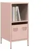 Image de Buffet rose 35x39x73,5 cm acier laminé à froid, meuble de rangement, meuble de rangement de cuisine, meuble de 851353