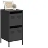 Image de Buffet noir 35x39x73,5 cm acier laminé à froid 851394