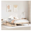 Image de Cadre de lit sans matelas 120x190 cm bois de pin massif