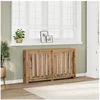 Image de Radiatorombouw 149x20x82 cm bewerkt hout artisanaal eikenkleur852752
