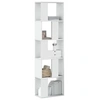 Image de Bibliothèque 5 niveaux blanc 45x23,5x162,5 cm bois d'ingénierie, étagère, étagère à livres, support de livre, armoire 852780