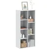 Image de Bibliothèque blanc 50x25x105 cm bois d'ingénierie852789