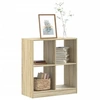 Image de Bibliothèque chêne sonoma 68,5x32x75 cm bois d ingénierie