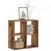 Image de Bibliothèque vieux bois 68,5x32x68,5 cm bois d ingénierie