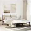 Image de Bedframe zonder matras metaal sonoma eikenkleurig 150x200 cm4007718