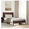 Image de Bedframe zonder matras metaal bruin eikenkleurig 100x190 cm4007916