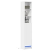 Image de Buffet avec LED blanc 36x32,5x200 cm bois d'ingénierie, meuble de rangement, meuble de rangement cuisine, meuble de 852124