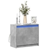 Image de Buffet avec LED gris béton 72x34x61 cm bois d'ingénierie, meuble de rangement, meuble de rangement cuisine, meuble de 852176