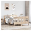 Image de Cadre de lit sans matelas 120x190 cm bois de pin massif 3306282