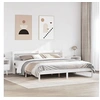 Image de Bedframe zonder matras massief grenenhout wit 180x200 cm3306548