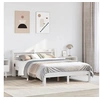 Image de Cadre de lit avec tête de lit blanc 140x200 cm bois pin massif, lit, meuble de chambre à coucher, lit en bois, lit 3306789