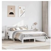 Image de Cadre de lit avec tête de lit blanc 160x200 cm bois pin massif, lit, meuble de chambre à coucher, lit en bois, lit 3306793