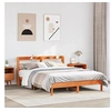 Image de Bedframe zonder matras massief grenenhout wasbruin 150x200 cm3306887