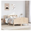 Image de Cadre de lit sans matelas 160x200 cm bois massif de pin 3306960