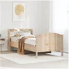 Image de Cadre de lit sans matelas 100x200 cm bois massif de pin 3306981