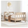 Image de Cadre de lit sans matelas 75x190 cm bois de pin massif 3307029