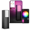 Image de Philips Hue Turaco Borne Extérieur, Lumière Blanche et Multicolore Personnalisable, 1100 lm, Ampoule A60 Incluse, Luminosité Variable, IP44 Résiste aux Intempéries, Compatible Matter, Zigbee en occasion ou reconditionné