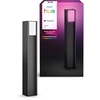 Image de Borne lumineuse - - Turaco - Gris anthracite - IP44 - Lumiere blanche et colorée - 1100 lumens