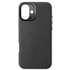 Image de Coque pour iPhone 16 Plus Antichocs en Cuir Compatible MagSafe Noir