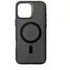 Image de Coque pour iPhone 16 Pro Max Compatible MagSafe Translucide Anti-jaunissement Noir transparent