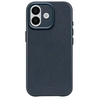 Image de Coque pour iPhone 17 MagSafe en Cuir Antichocs Bleu marine