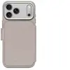 Image de Etui Folio pour iPhone 17 Pro Max MagSafe en Cuir avec Coque Détachable Beige