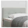 Image de Headboard LED Bouton capitonné Gris clair 90 cm Velours 3338103