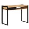 Image de Bureau Bois de manguier brut massif 100x50x75 cm Réf. 4015931